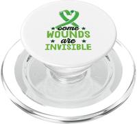 Some Wounds Are Invisible Mental Health Therapist PopSockets PopGrip for MagSafe