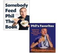 Somebody Feed Phil the Book & Phil's Favorites By Phil Rosenthal, Jenn Garbee 2 Books Collection Set