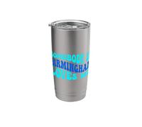 Somebody in Birmingham Loves Me Modern Boho Vibe Stainless Steel Insulated Tumbler
