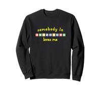 Somebody In Edinburgh Loves Me with Kids Building Blocks Sweatshirt