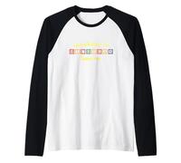 Somebody in Michigan Loves Me with Kids Building Blocks Raglan Baseball Tee