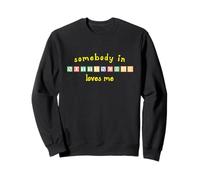Somebody In Nottingham Loves Me with Kids Building Blocks Sweatshirt