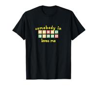 Somebody in Sioux Falls Loves Me with Kids Building Blocks T-Shirt