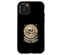 Somebody's Feral Child Retro Skull Rock On Case for iPhone 11 Pro