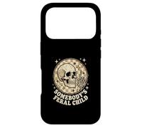 Somebody's Feral Child Retro Skull Rock On Case for iPhone 17 Pro