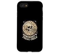 Somebody's Feral Child Retro Skull Rock On Case for iPhone SE (2020) / 7/8