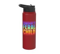 Somebody's Feral Child Stainless Steel Insulated Water Bottle