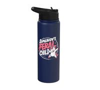 Somebody's Feral Child Stainless Steel Insulated Water Bottle