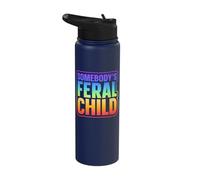 Somebody's Feral Child Stainless Steel Insulated Water Bottle