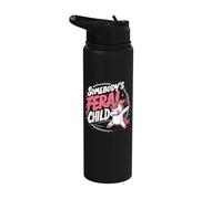 Somebody's Feral Child Stainless Steel Insulated Water Bottle