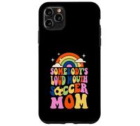 Somebody's Loud Mouth Soccer Mom Bball Quotes Groovy Case for iPhone 11 Pro Max