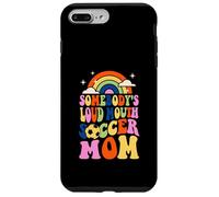 Somebody's Loud Mouth Soccer Mom Bball Quotes Groovy Case for iPhone 7 Plus/8 Plus