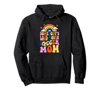 Somebody's Loud Mouth Soccer Mom Bball Quotes Groovy Pullover Hoodie