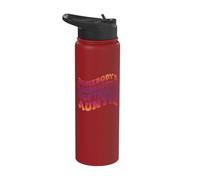 Somebody's Loudmouth Softball Auntie Stainless Steel Insulated Water Bottle