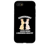 Somebunny Loves Being a Business Analyst Cute Easter Bunny Case for iPhone SE (2020) / 7/8