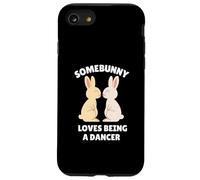 Somebunny Loves Being a Dancer Cute Easter Bunny Job Gift Case for iPhone SE (2020) / 7/8