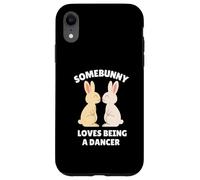 Somebunny Loves Being a Dancer Cute Easter Bunny Job Gift Case for iPhone XR