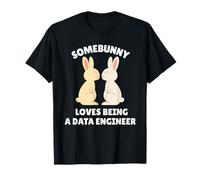 Somebunny Loves Being a Data Migration Engineer Easter Bunny T-Shirt