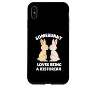 Somebunny Loves Being a Historian Cute Easter Bunny Job Gift Case for iPhone XS Max