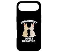 Somebunny Loves Debating Cute Easter Bunny Debater Gift Case for iPhone Air