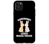 Somebunny Loves Magic Tricks Cute Easter Bunny Magician Gift Case for iPhone 11 Pro Max
