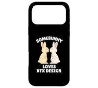 Somebunny Loves VFX Design Cute Easter Bunny VFX Designer Case for iPhone 17 Pro Max