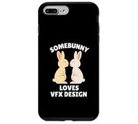 Somebunny Loves VFX Design Cute Easter Bunny VFX Designer Case for iPhone 7 Plus/8 Plus