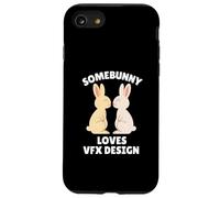Somebunny Loves VFX Design Cute Easter Bunny VFX Designer Case for iPhone SE (2020) / 7/8