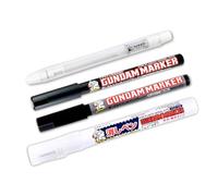 Someie GSI Creos Gundam Marker type GM301 Black & GM302 Gray & GM300 Eraser Pen & Knock-Type Eraser Flow-in Panel Lining Pens