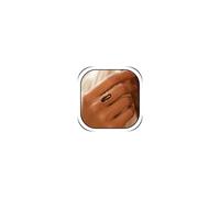 Someki Oval Ring Boho Statement Rings Adjustable Fashion Jewelry Index Finger Middle Rings Anniversary Birthday Gifts for Women, No Gemstone