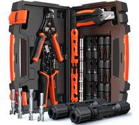 SOMELINE Solar Connectors Photovoltaic Systems Panel Spanner Tool Cable Panels Male Female PV Systems Wire Adapter Combiner DIY Kit PV Plug Coupler