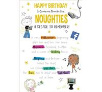 Someone Born in the NOUGHTIES 00's A Decade To Remember 2000-2009 Birthday Greeting Card Blast From The Past (Noughties 00's)