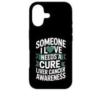 Someone I Love Needs A Cure Liver Cancer Awareness Case for iPhone 17