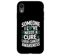 Someone I Love Needs A Cure Liver Cancer Awareness Case for iPhone XR