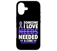Someone I love needs needed a cure alzheimer's Awareness Case for iPhone 17