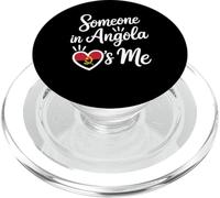 Someone In Angola Loves Me Long Distance Love PopSockets PopGrip for MagSafe