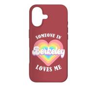 Someone In Berkeley Loves Me City Heart Case for iPhone 17