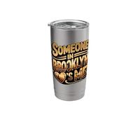 Someone in Brooklyn Loves Me Stainless Steel Insulated Tumbler