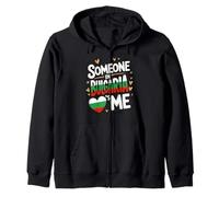 Someone In Bulgaria Loves Me Flag Pride Zip Hoodie