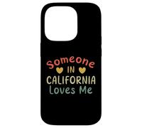 Someone In California Loves Me Retro USA State US Case for iPhone 14 Pro