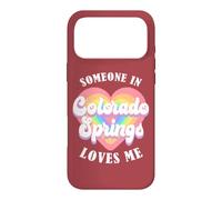 Someone In Colorado Springs Loves Me Heart Case for iPhone 17 Pro Max