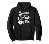 Someone In Cyprus Loves Me Long Distance Pullover Hoodie