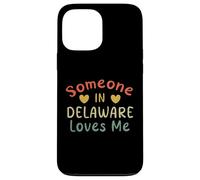 Someone In Delaware Loves Me Retro USA State US Case for iPhone 13 Pro Max