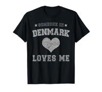 Someone in Denmark Loves Me Danish T-Shirt