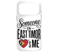 Someone In East Timor Loves Me Flag Heart Case for iPhone 17 Pro Max