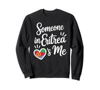 Someone In Eritrea Loves Me Heart Flag Pride Sweatshirt