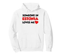 Someone In Estonia Loves Me Long Distance Relationship Pullover Hoodie