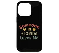 Someone In Florida Loves Me Retro USA State US Case for iPhone 13 Pro