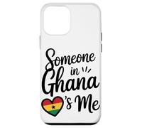Someone In Ghana Loves Me Ghana Heart Flag Case for iPhone 12 mini