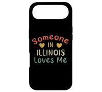 Someone In Illinois Loves Me Retro USA State US Case for iPhone Air